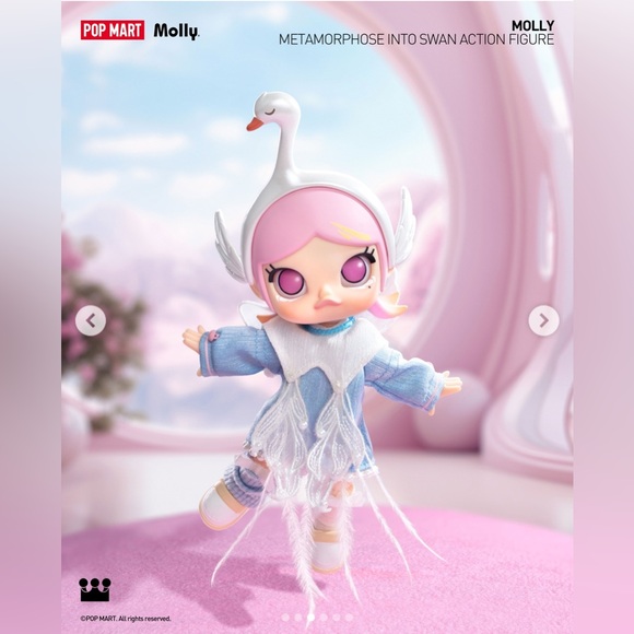 Pop Mart Molly Metamorphose Into Swan - Picture 3 of 11